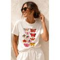 TShirt White - Butterflies ONE IN MILLION