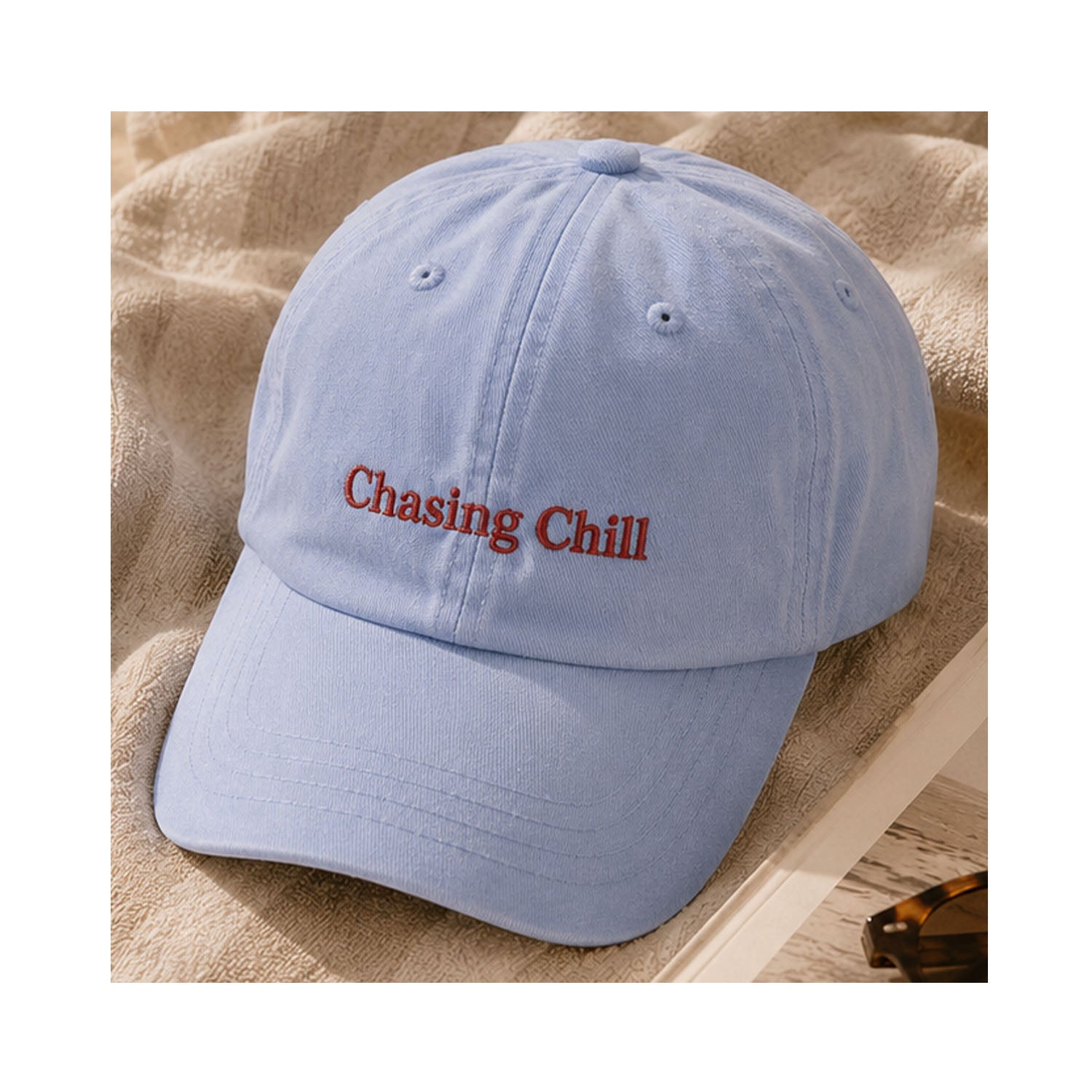 Cap -  Chasing Chill  - Sky Blue