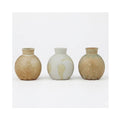 Vase Dale Ceramic 9.5x11cm Nat 3 Asst