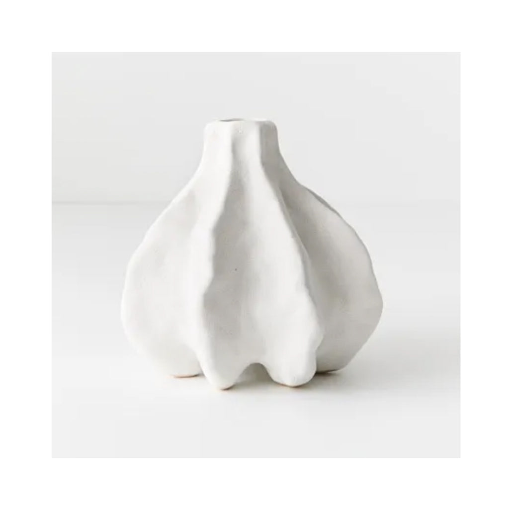 Vase Reef 14 x 15cm - White