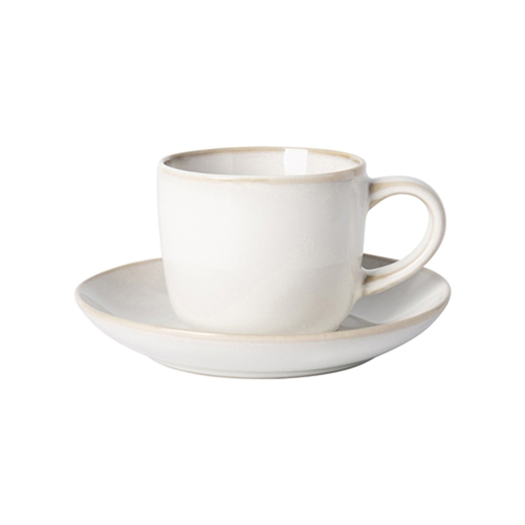 Espresso Cup & Saucer Element Blanc