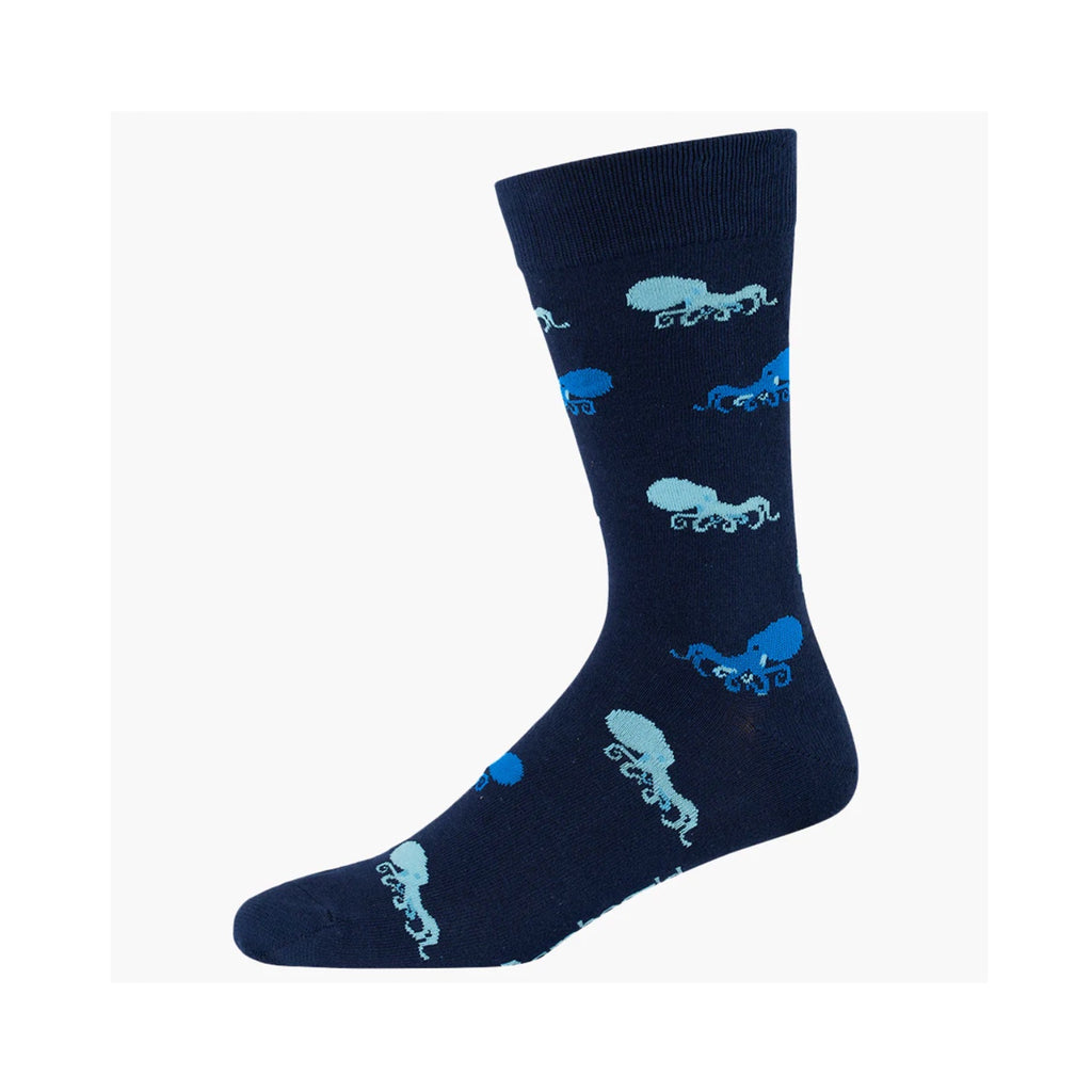 Mens Bamboo Socks Octopus