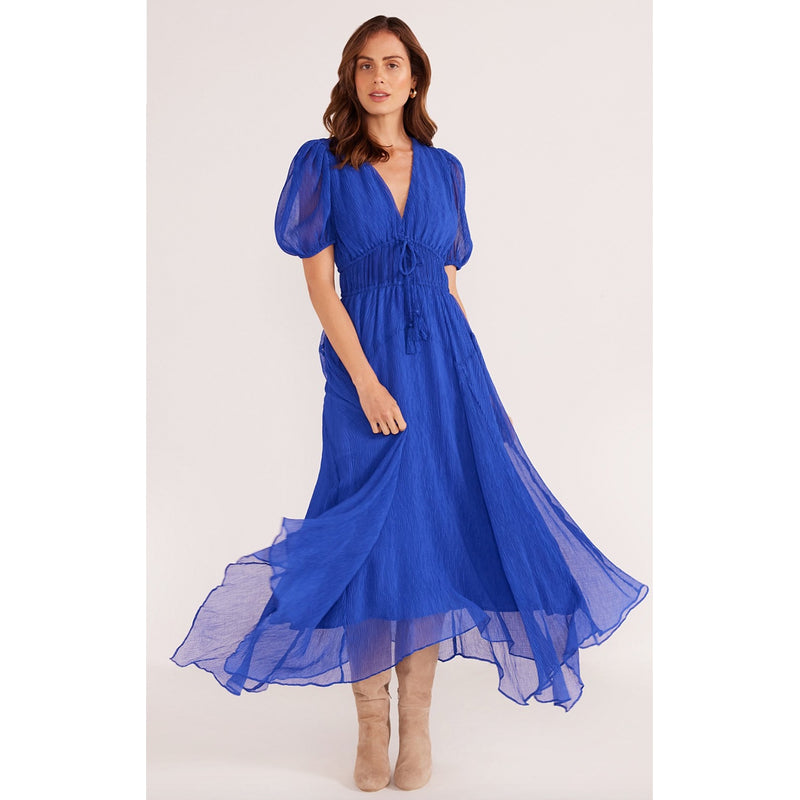 Dress Lily Hanky Hem - Sapphire