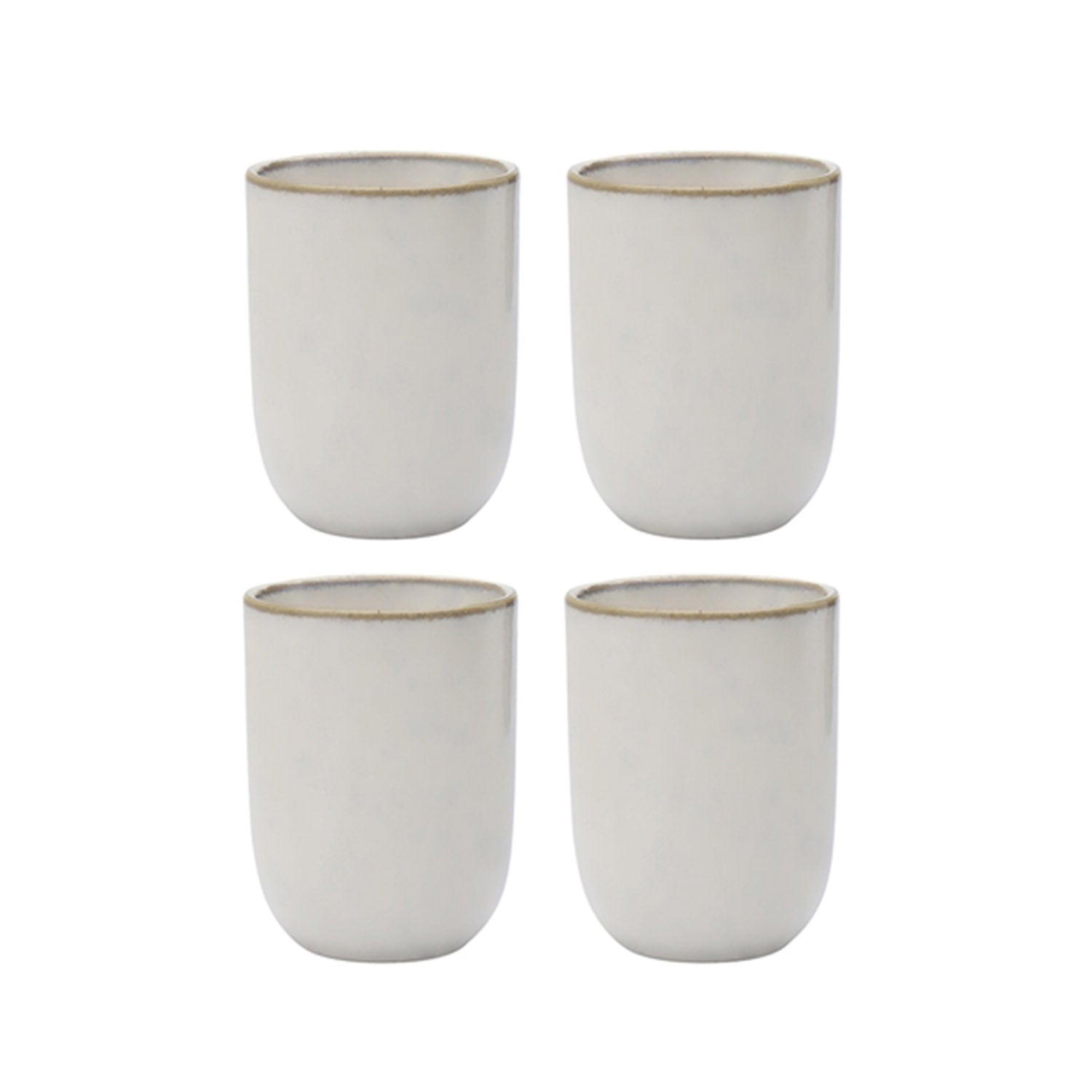 Mug Cuddle Set 4 Element Blanc