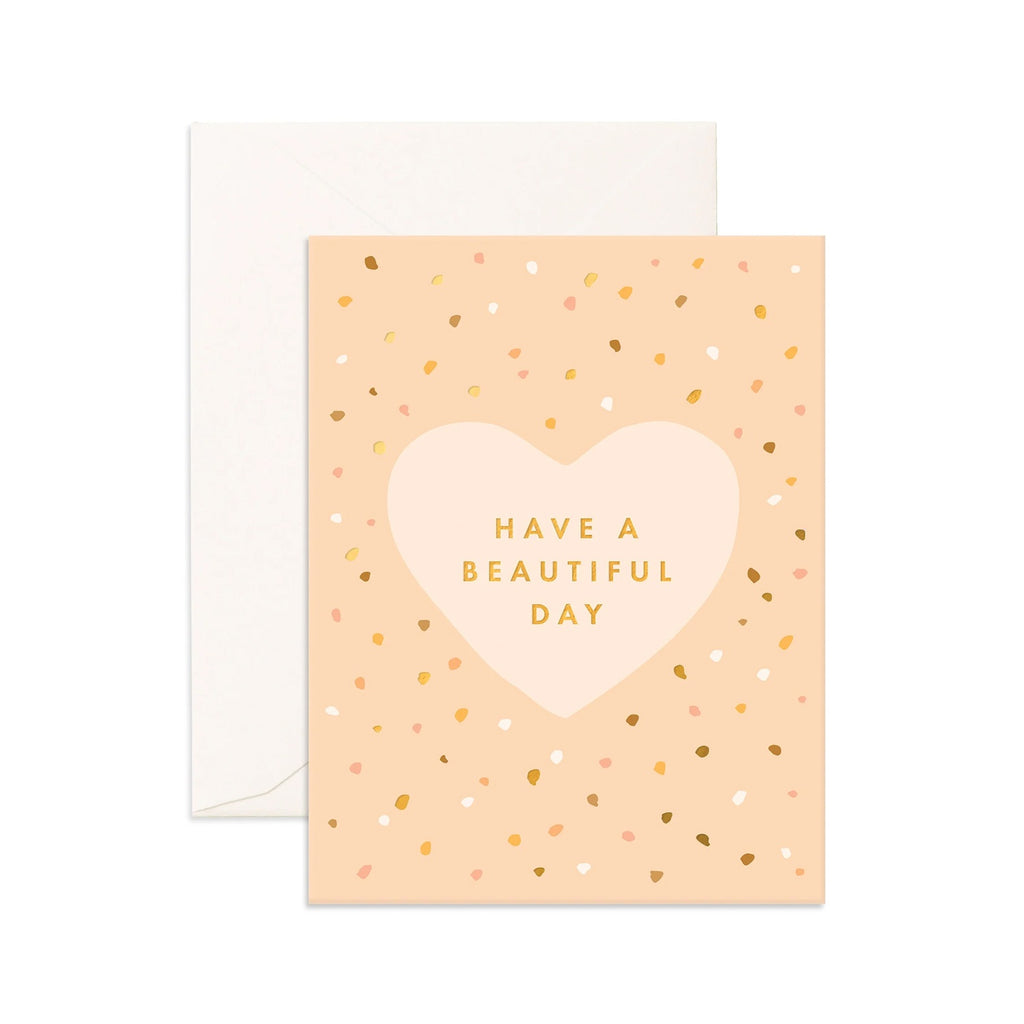Card Beautiful Day Sprinkles Greeting