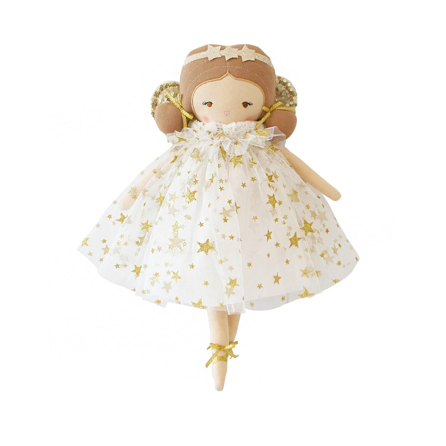 Doll Holly Fairy Ivory Gold