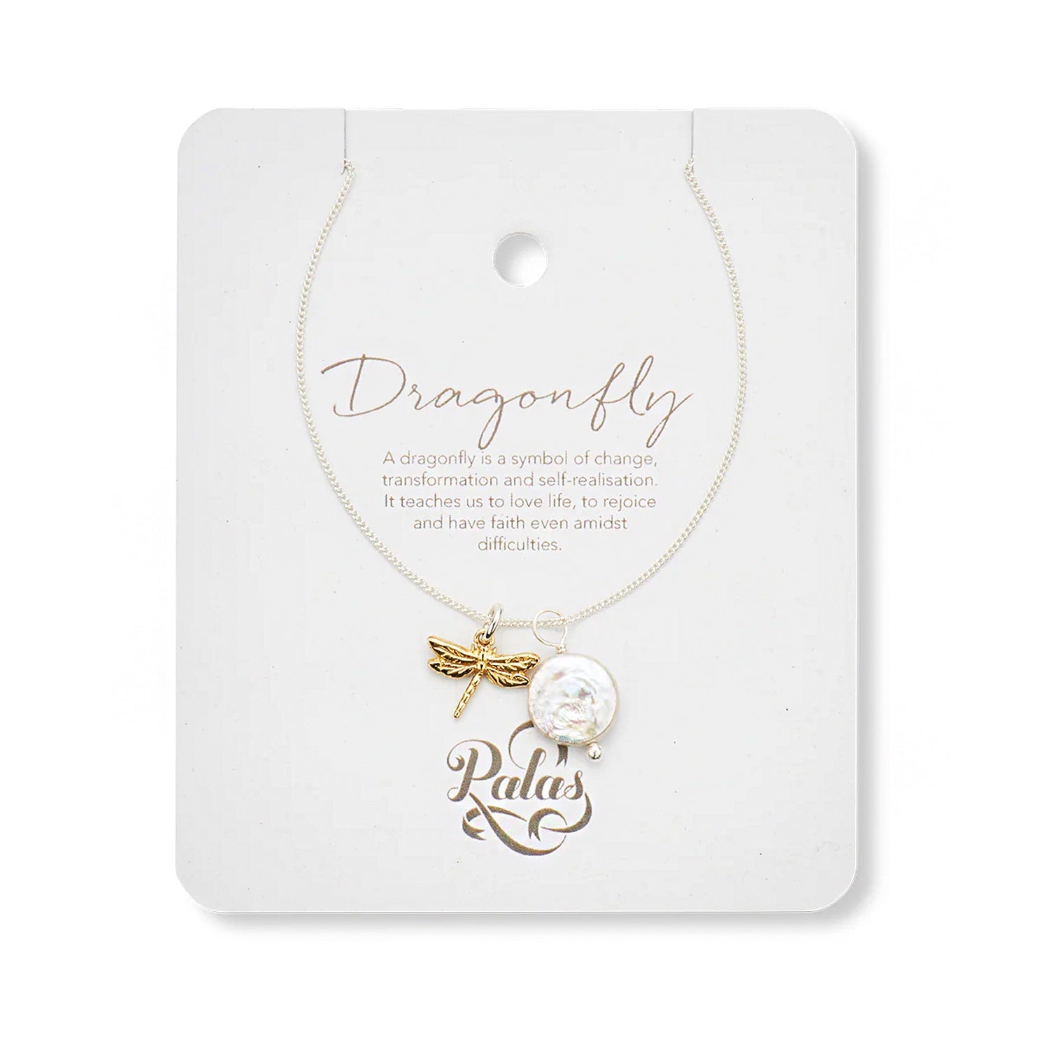 Necklace Goddess Amulet - Dragonfly