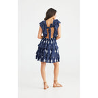 Dress Kiki - Navy Embroidery