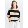Top Driftwood Long Sleeve - Natural & White