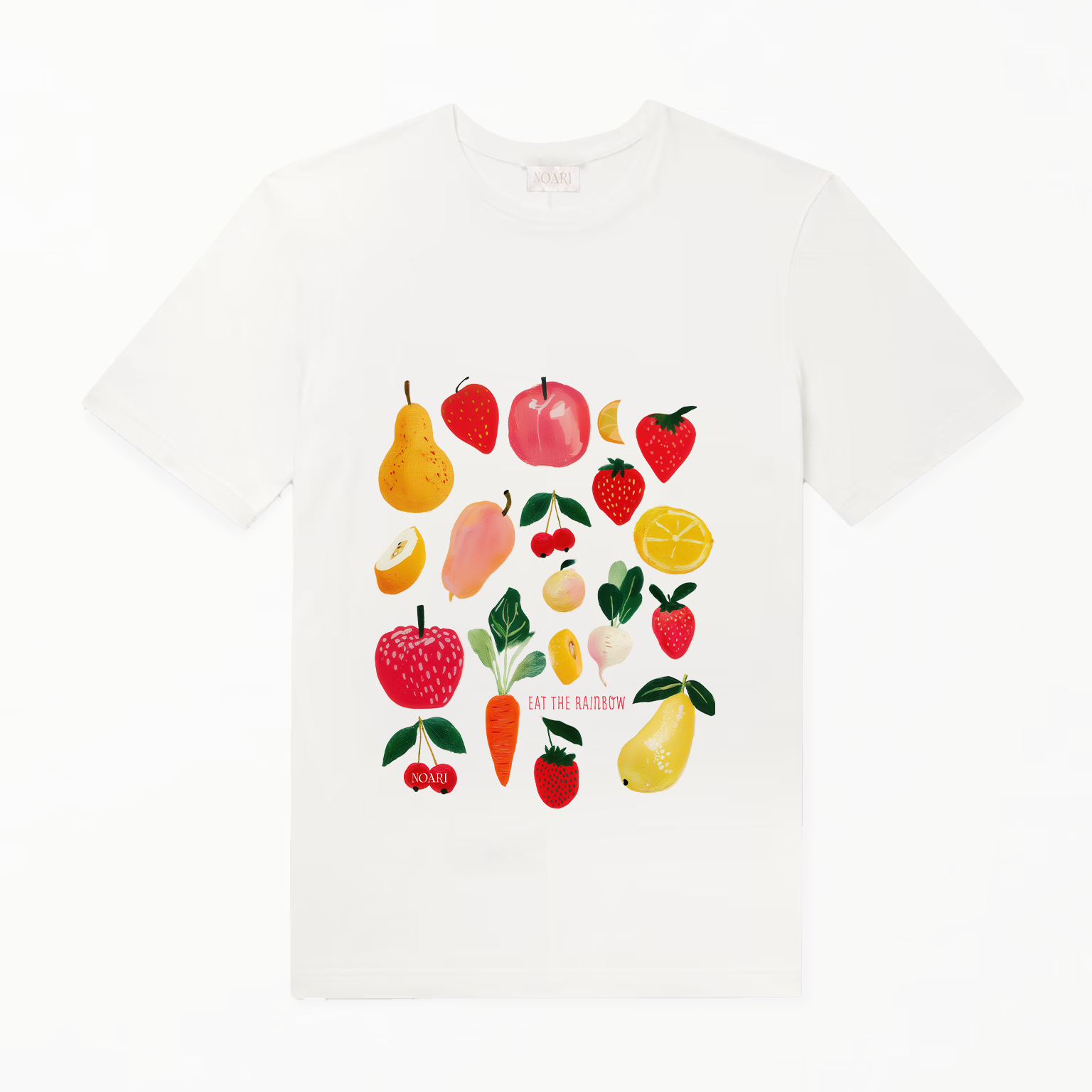 TShirt White - Eat The Rainbow