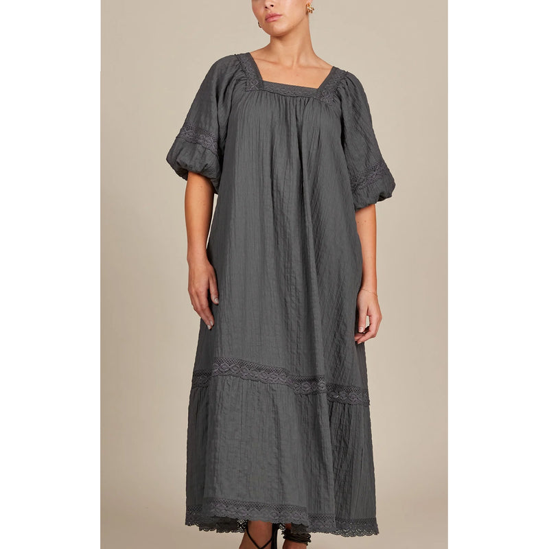 Dress Fleur Maxi - Graphite