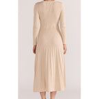 Dress Elena Knit Midi - Vanilla