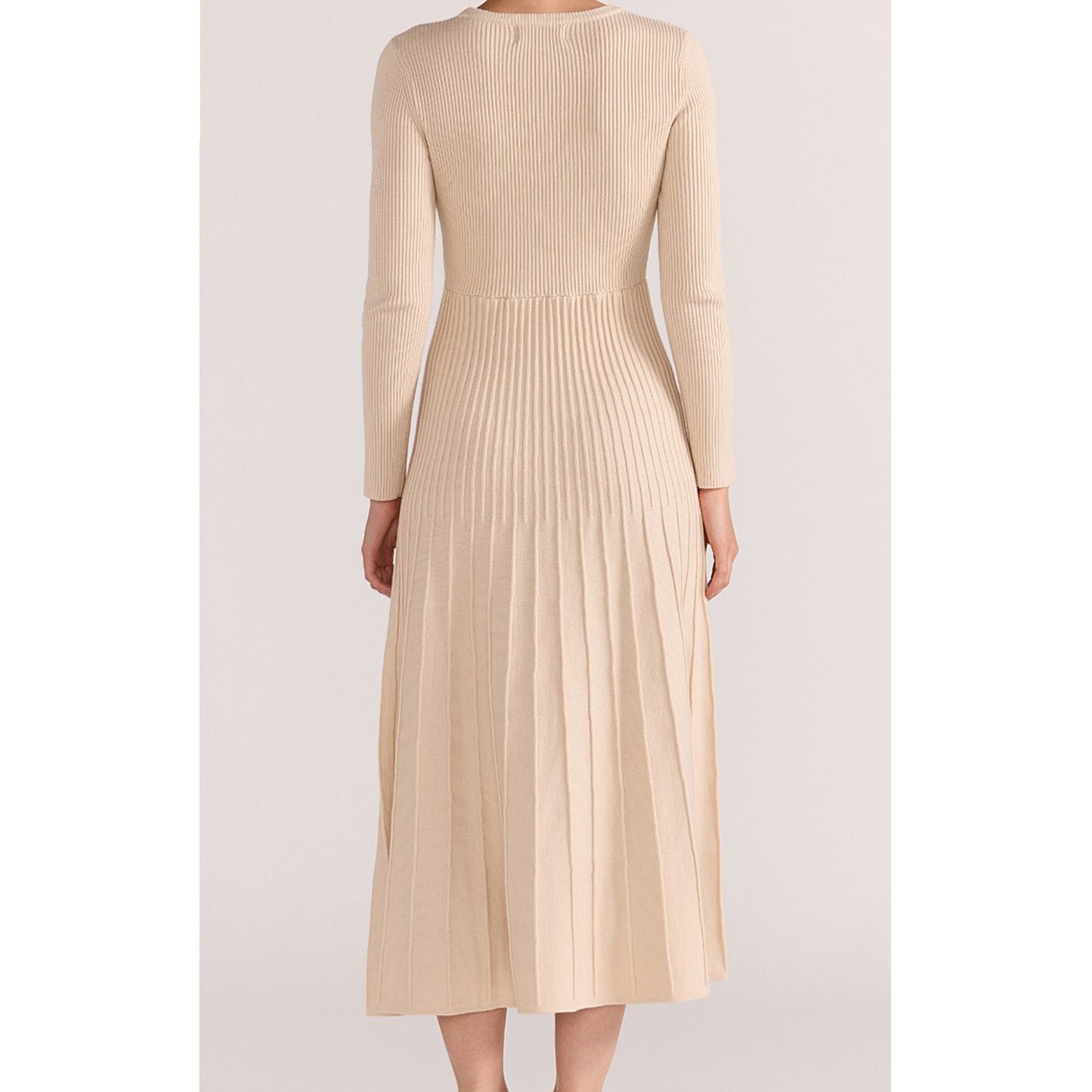 Dress Elena Knit Midi - Vanilla
