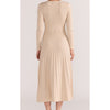 Dress Elena Knit Midi - Vanilla