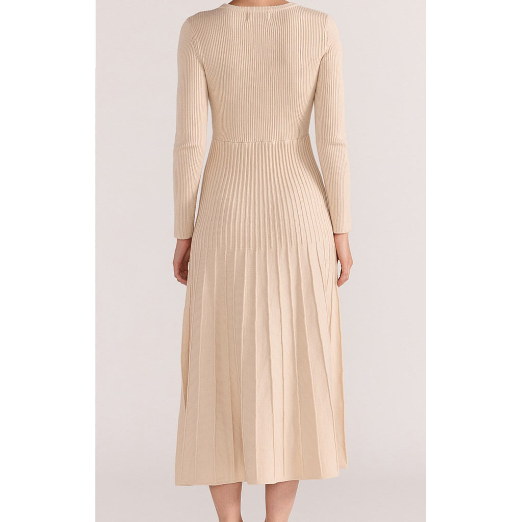 Dress Elena Knit Midi - Vanilla