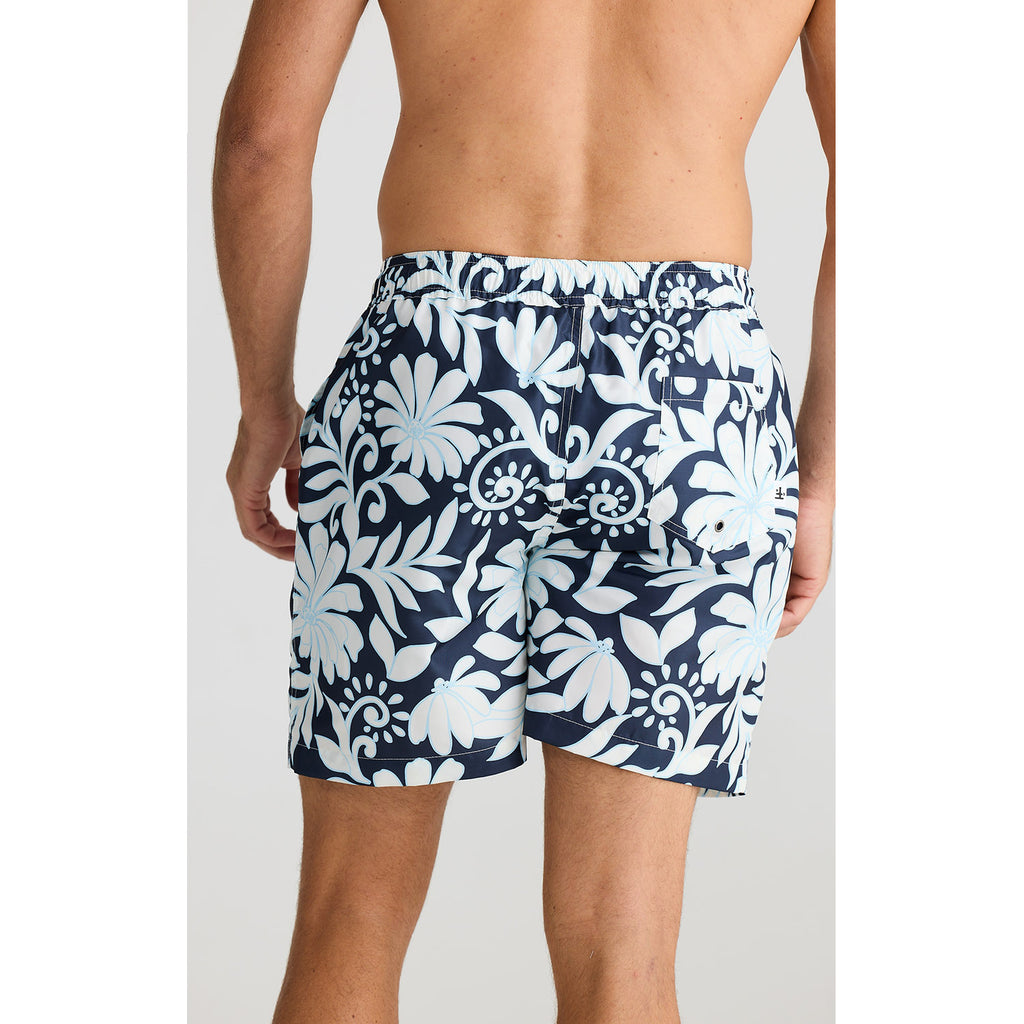 Mens Board Short Dartmouth - Navy Troppo