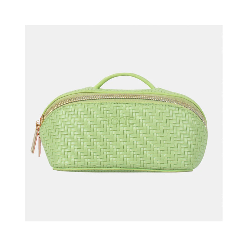 Beauty Bag Herringbone Small - Pistachio