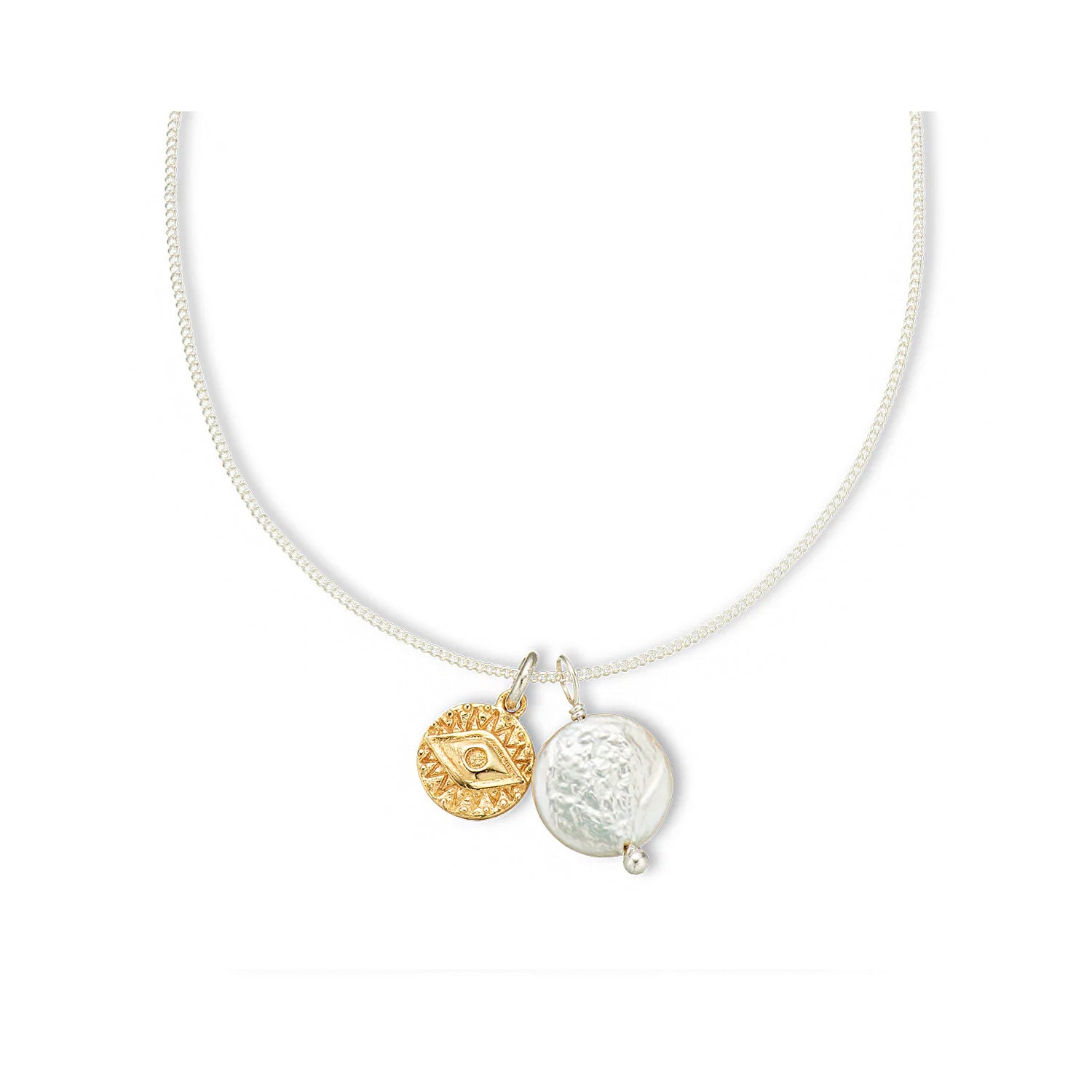 Necklace Goddess Amulet - Evil Eye