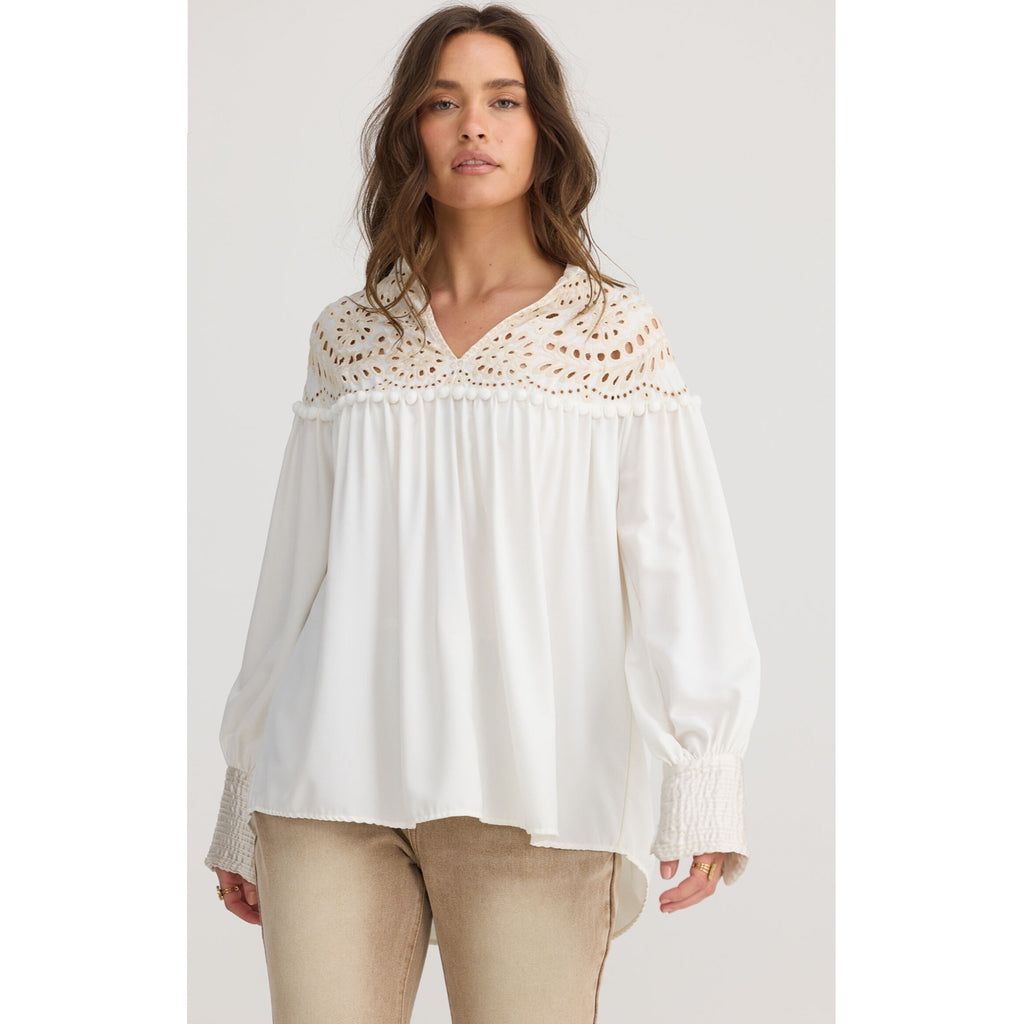 Top Sora Blouse - Off White