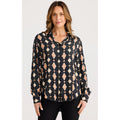 Top Hunter Shirt - Casablanca Tile