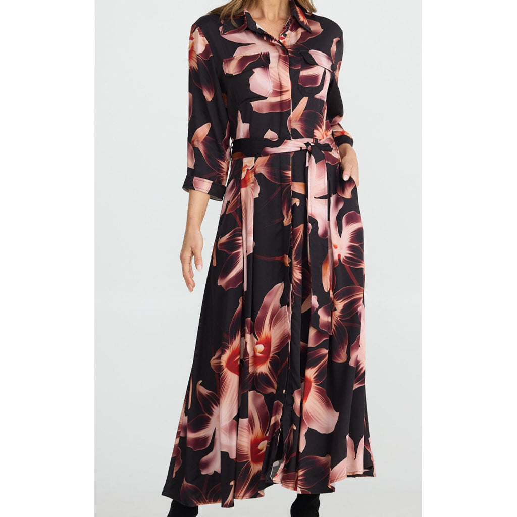 Dress Rossellini - Night Orchid