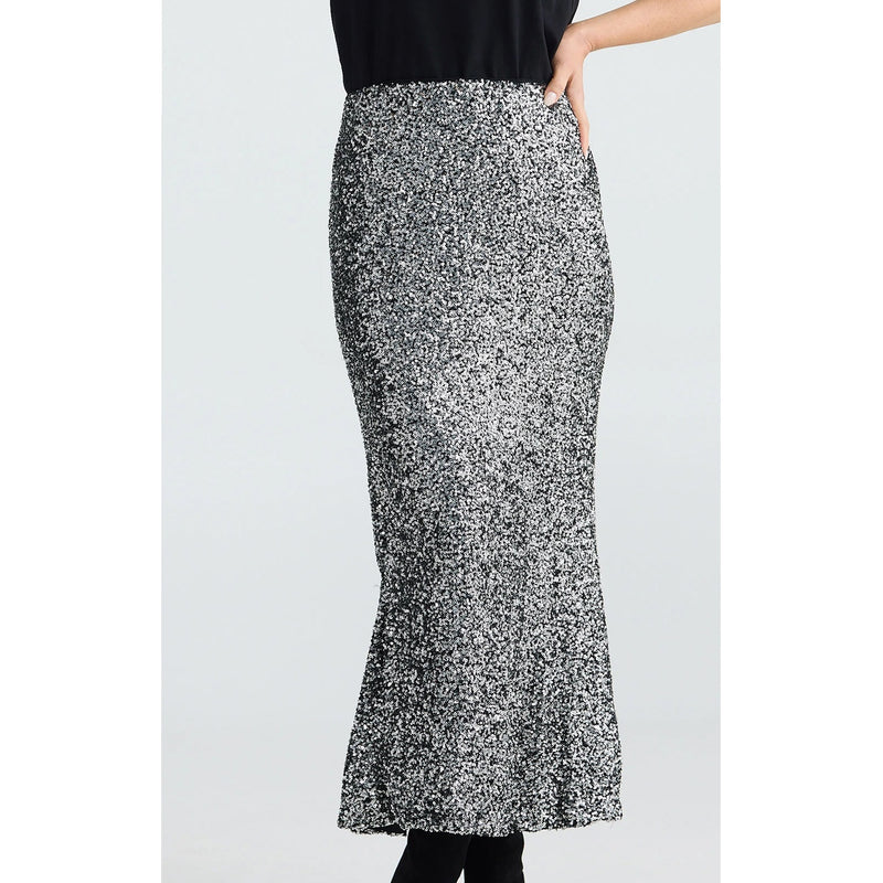 Skirt Ritz - Silver Sequin