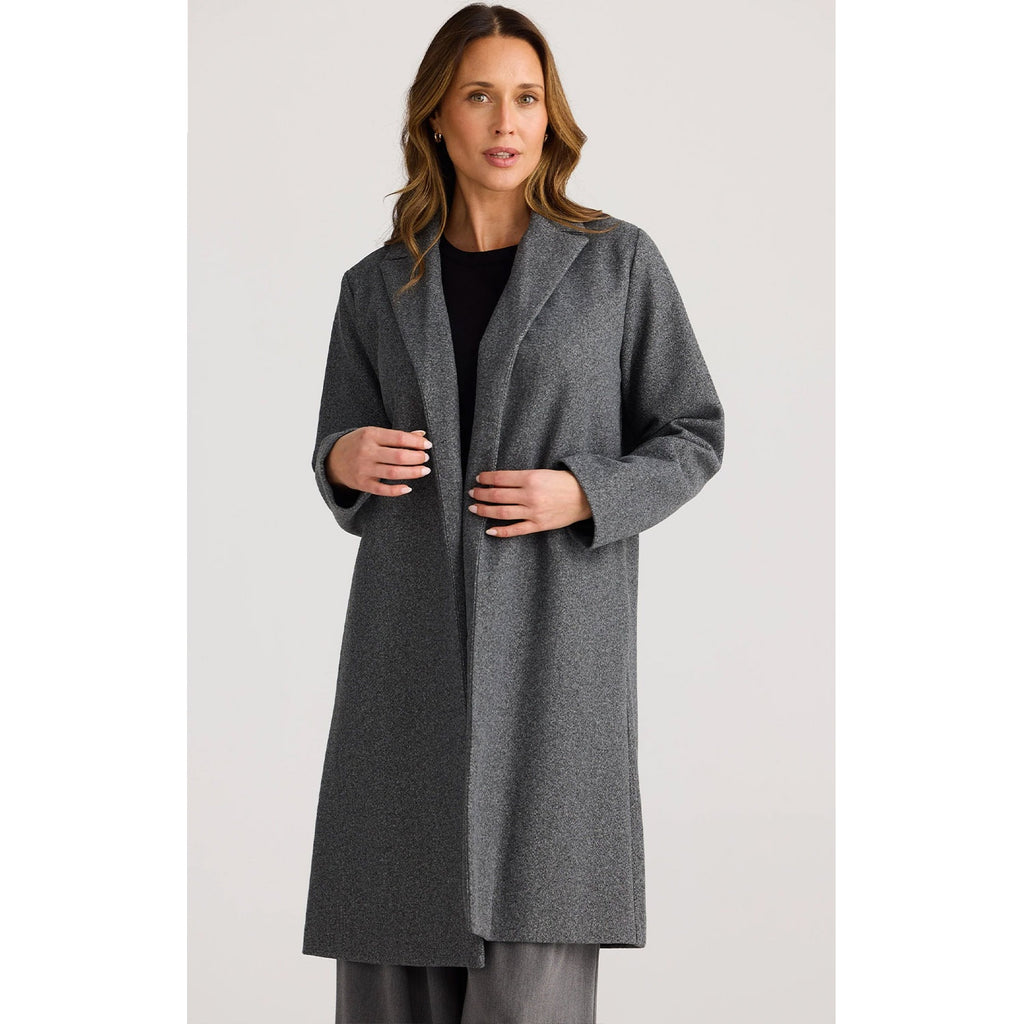 Coat Bella - Charcoal Marle