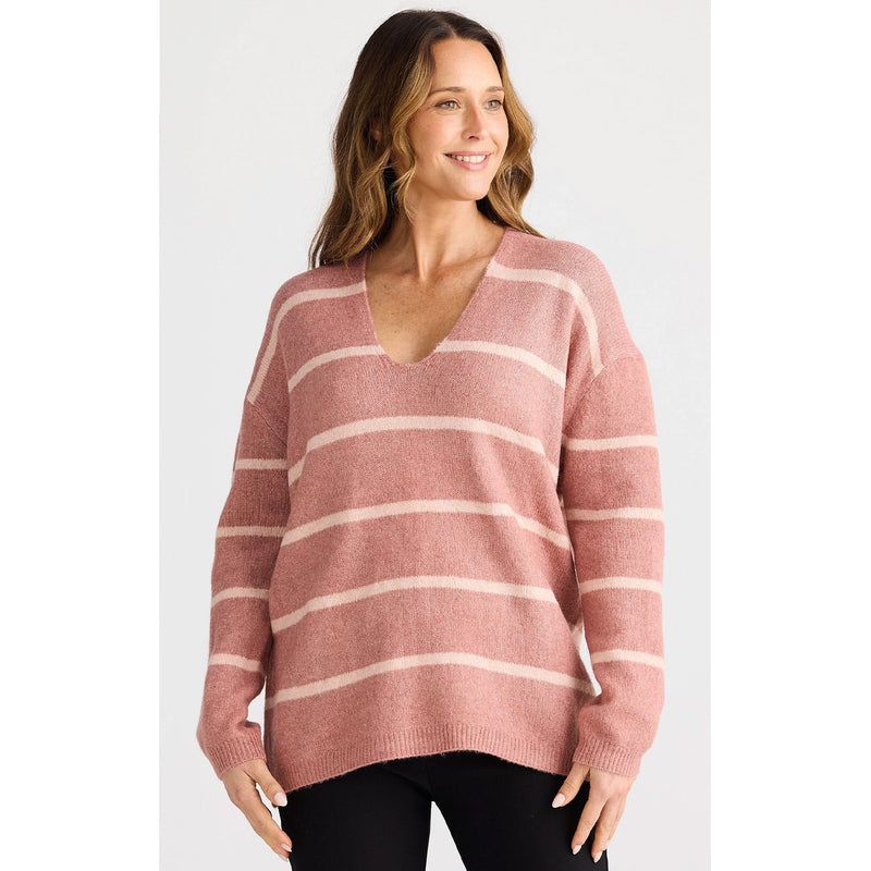 Knit Hallie - Rose & Pink