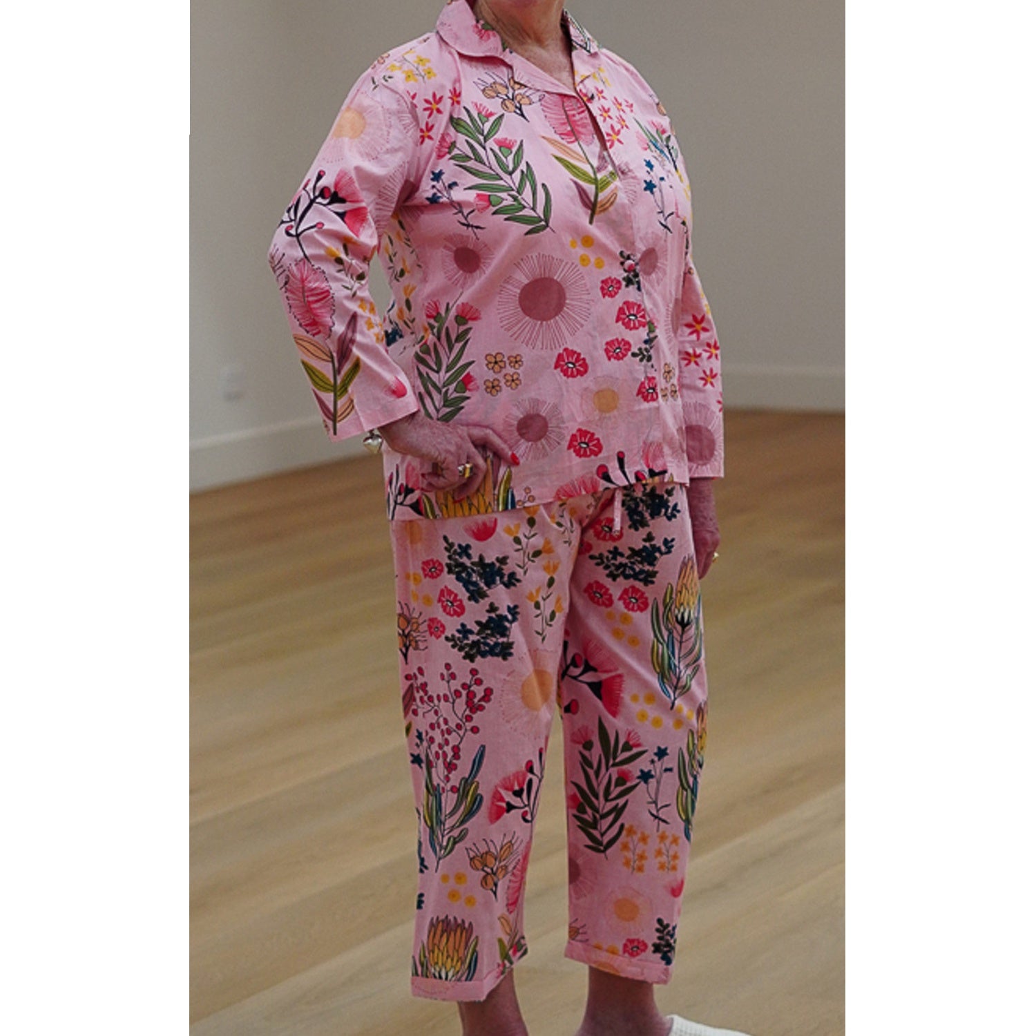 PJ Set Long Protea - Soft Pink