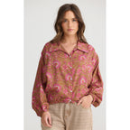 Top Hazel Shirt - Autumn Spritz