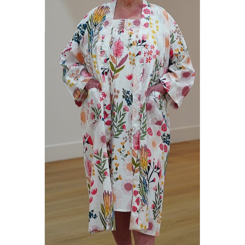 Kimono Protea - White