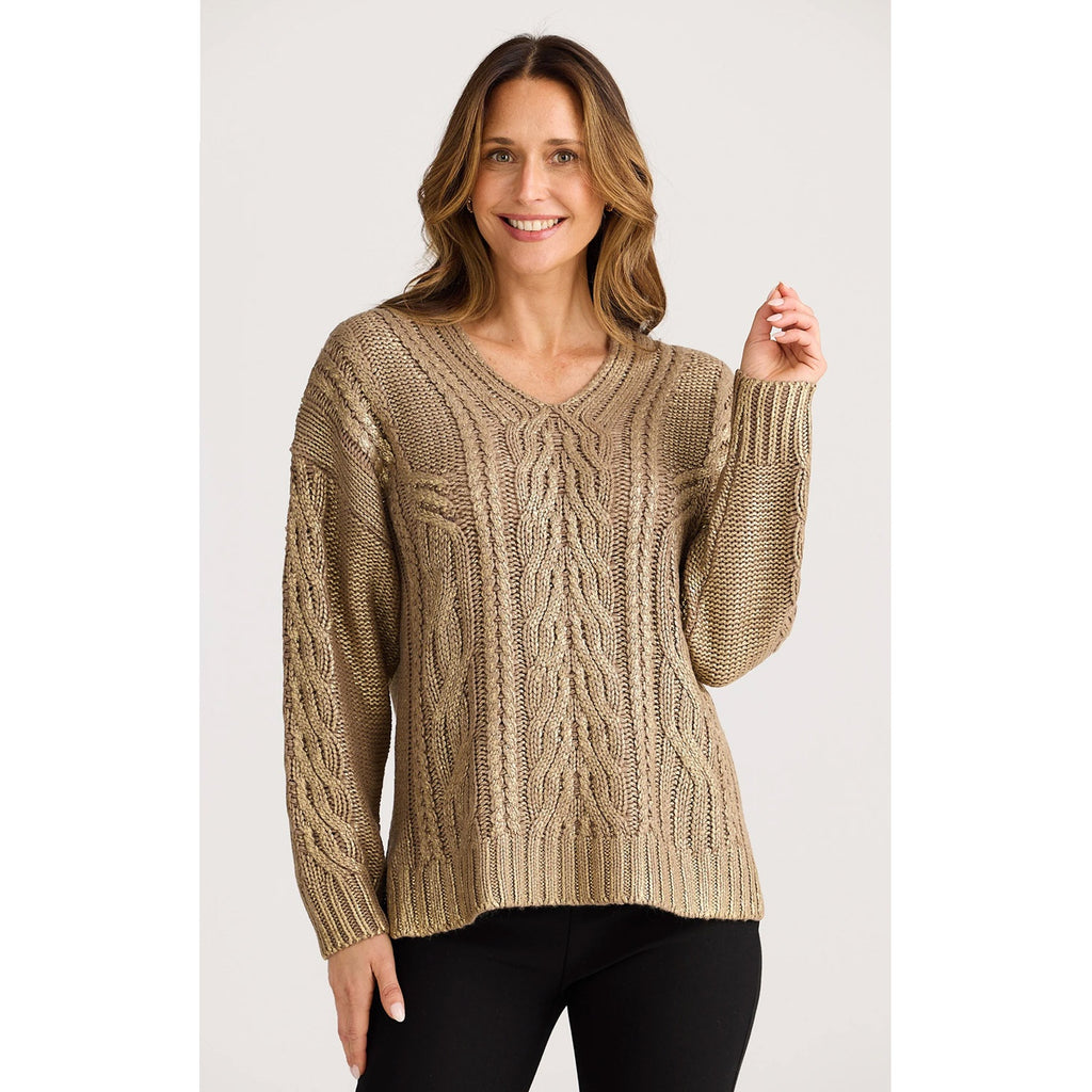 Knit Satellite - Bronze Metallic