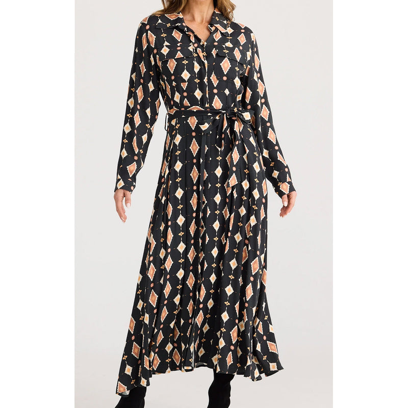 Dress Rossellini - Casablanca Tile