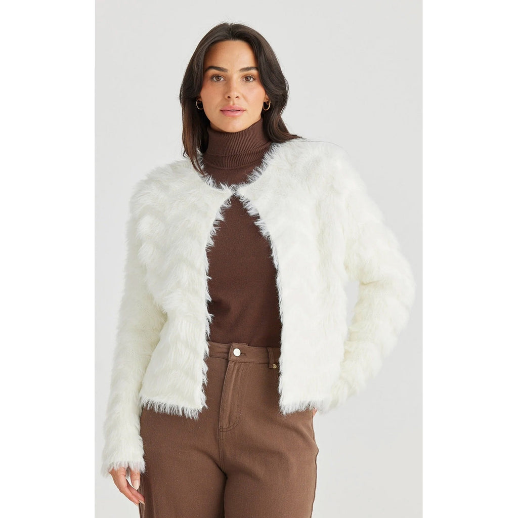 Knit Fifi Cardigan - Off White