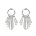 Earring Aphrodite - Silver Fan