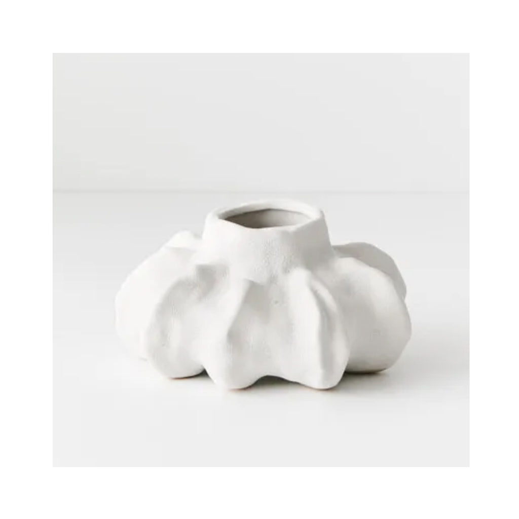 Vase Reef 8 x 15cm - White