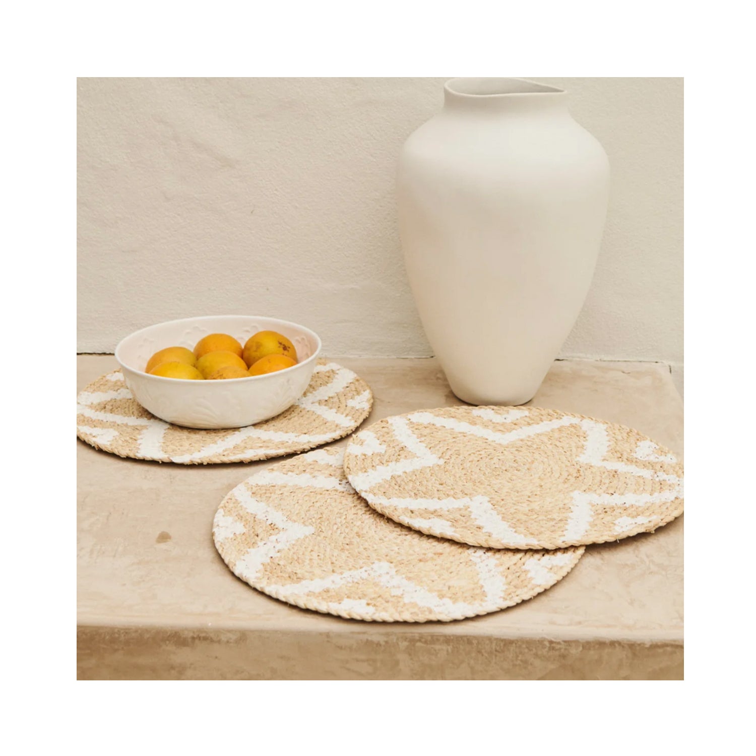 Placemat Flourish - Salt