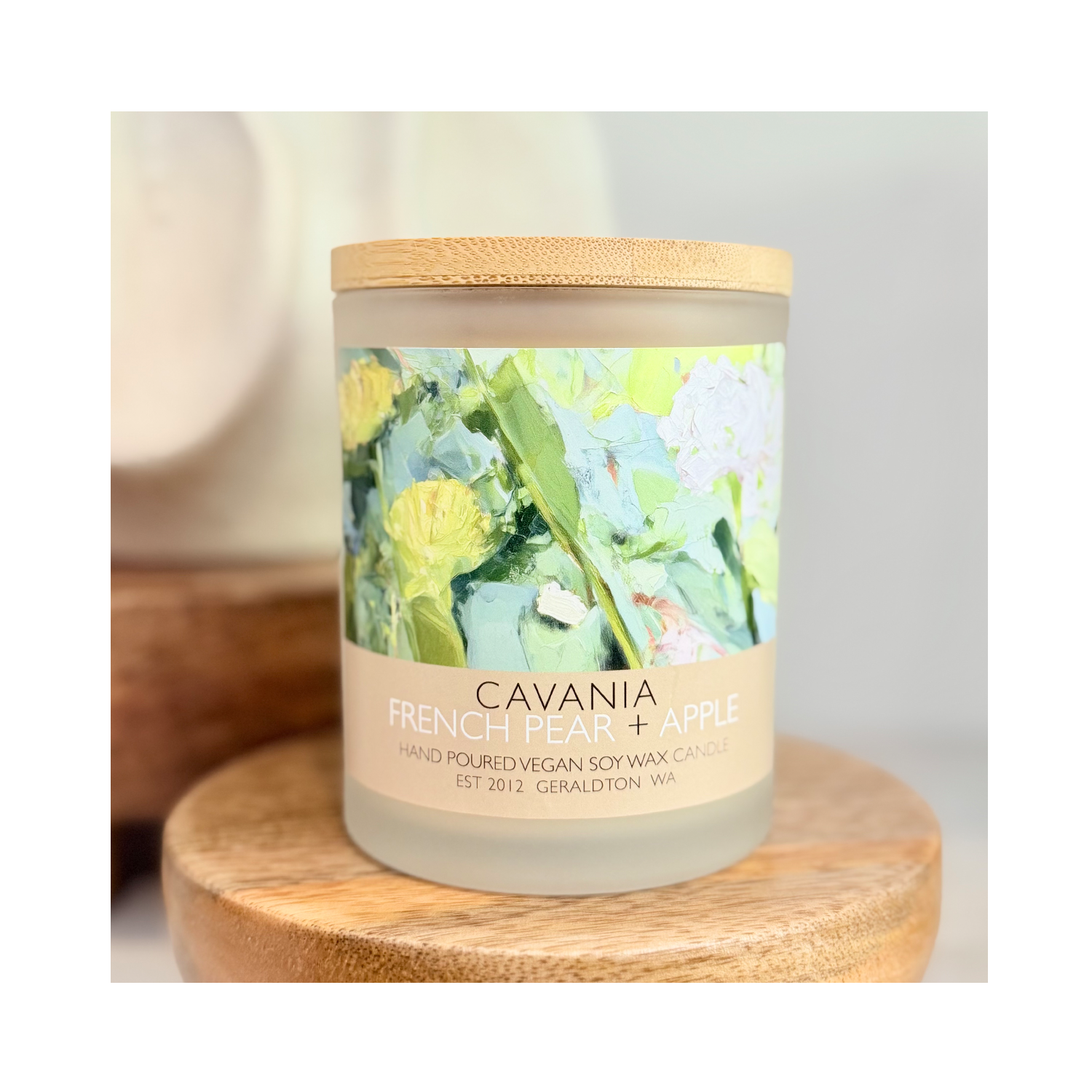 Candle - Art Series - French Pear + Apple