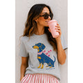 TShirt Grey - Beach Club Pup