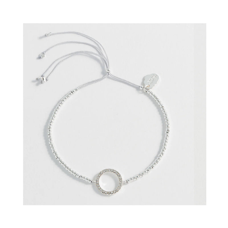 Bracelet Loiuse Full Circle CZ Silver Plated