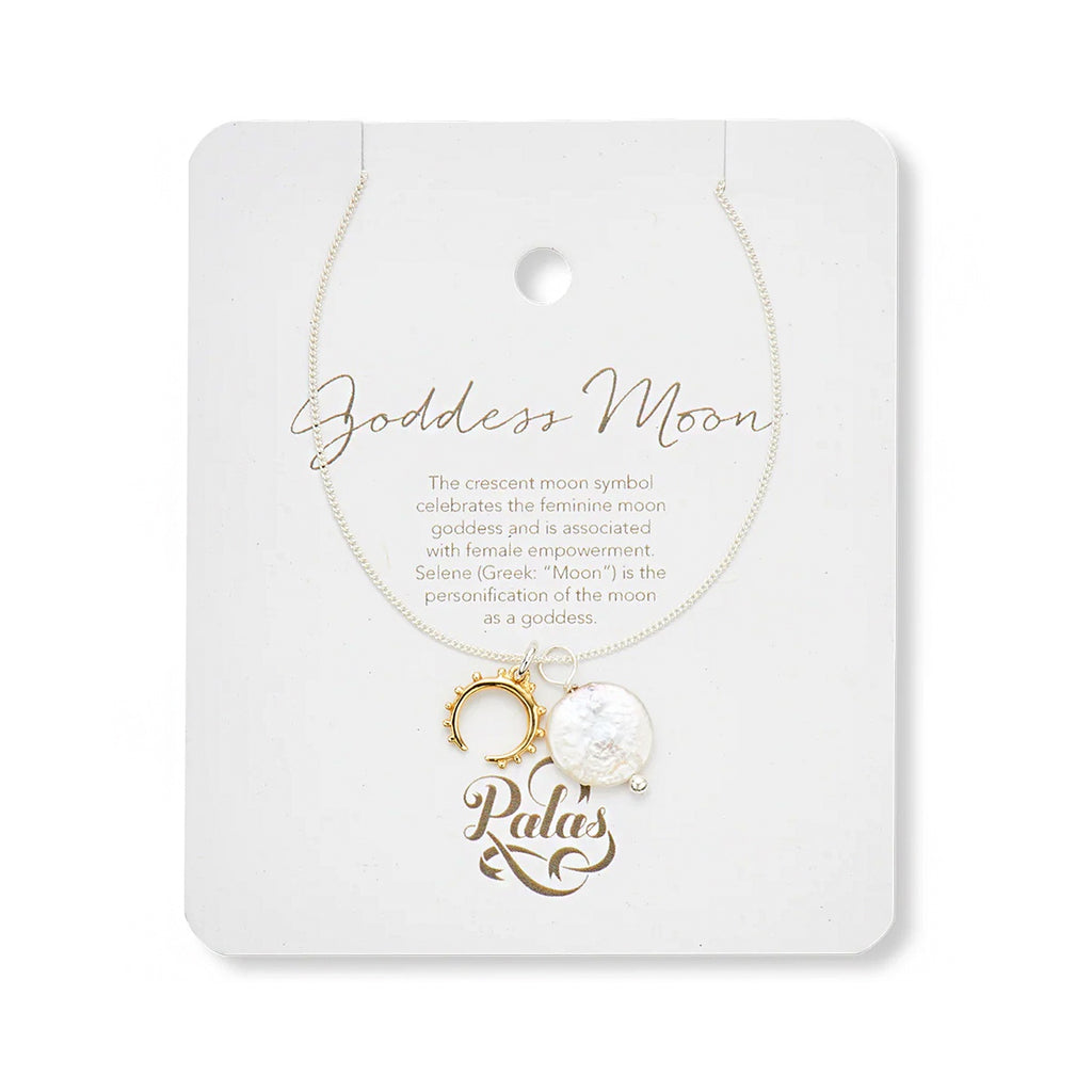 Necklace Goddess Amulet - Goddess Moon