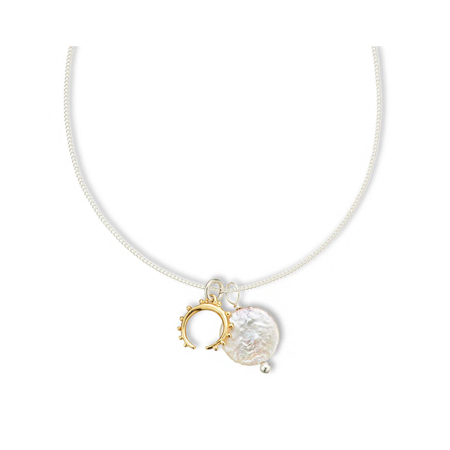 Necklace Goddess Amulet - Goddess Moon