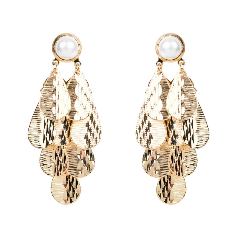 Earring Aman Drop - Gold