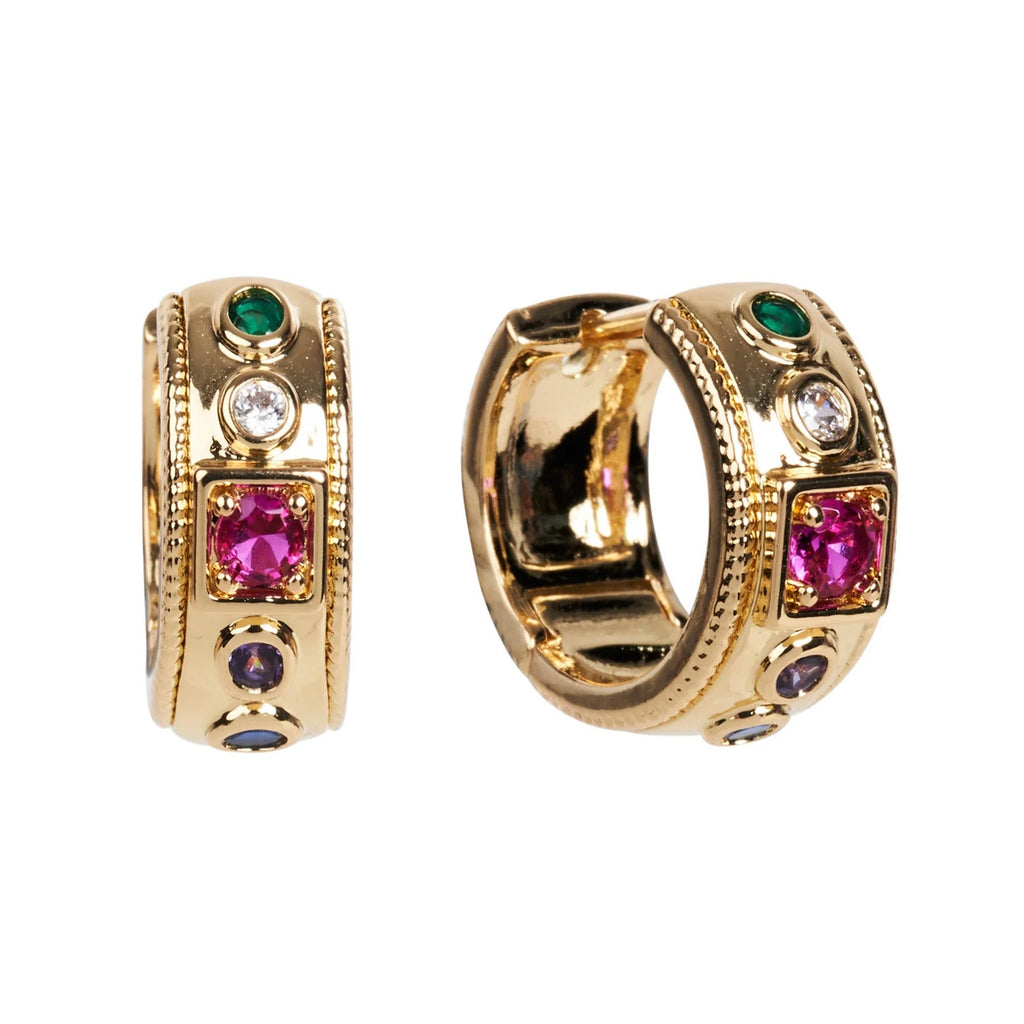 Earring Heritage - Gold Gem