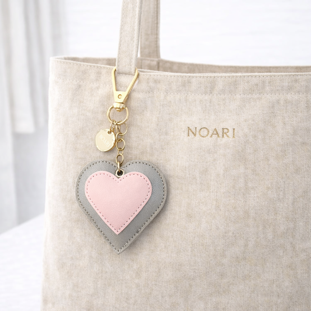 Keychain Heart Gold