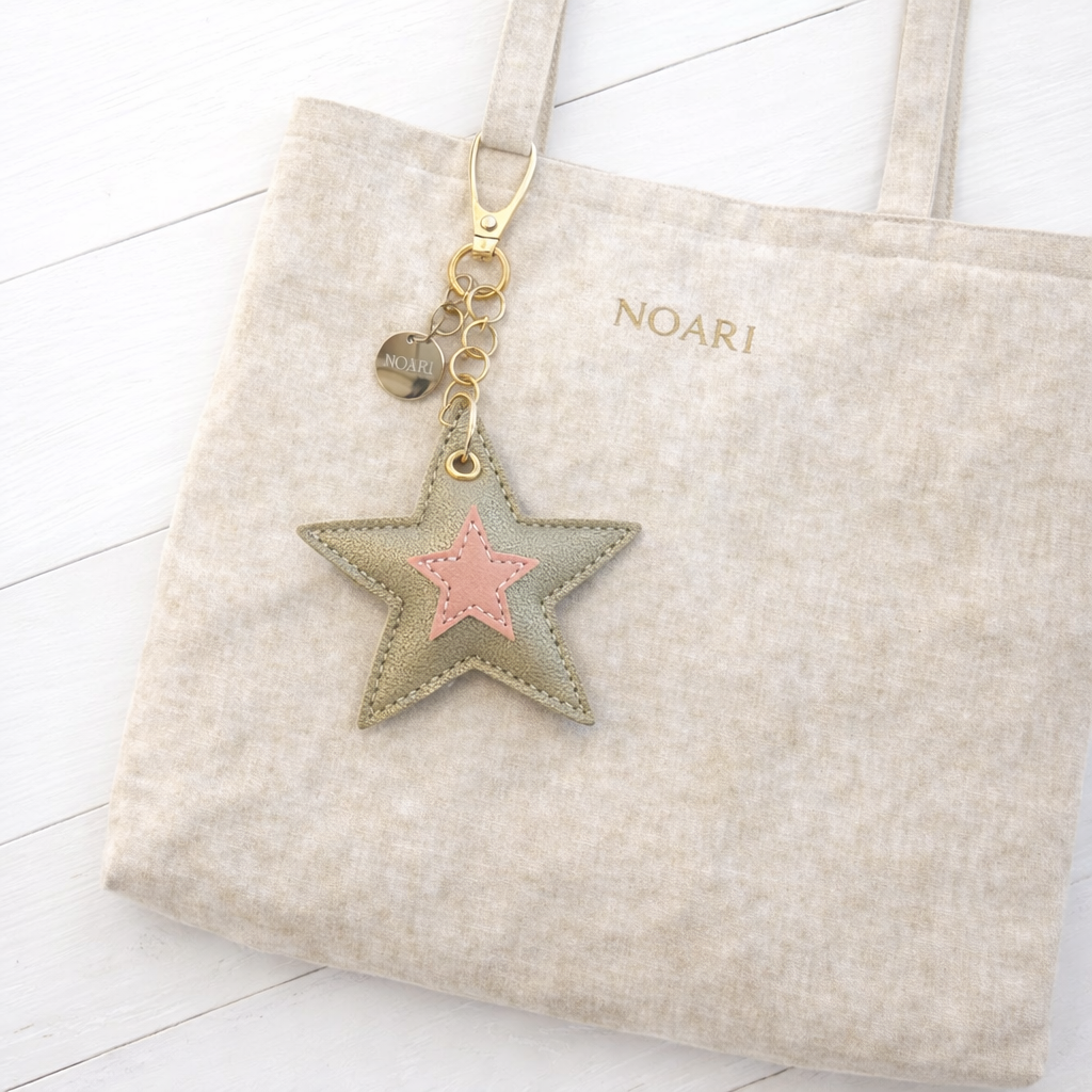 Keychain Star Gold