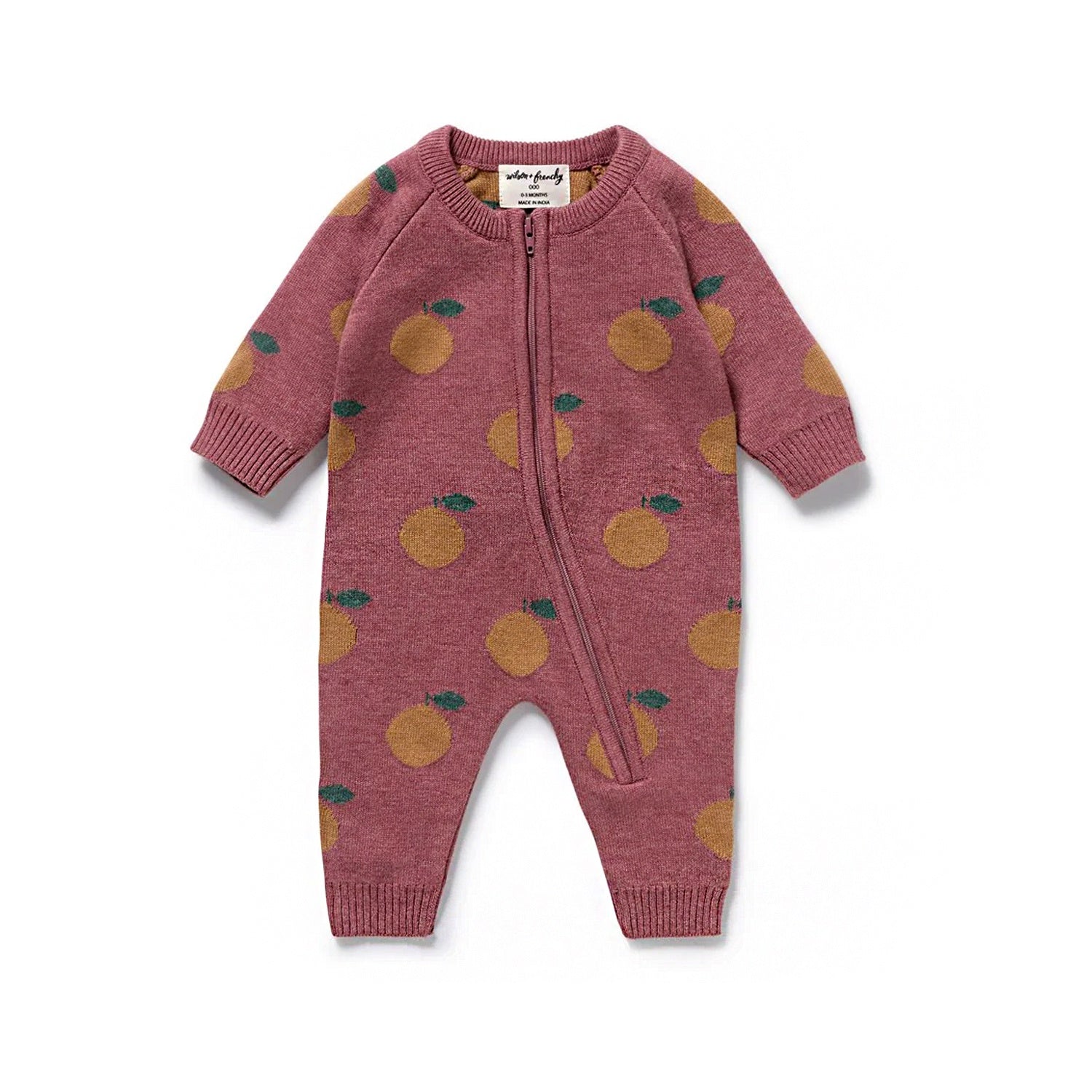 Growsuit - Clementine Organic Knitted Jacquard