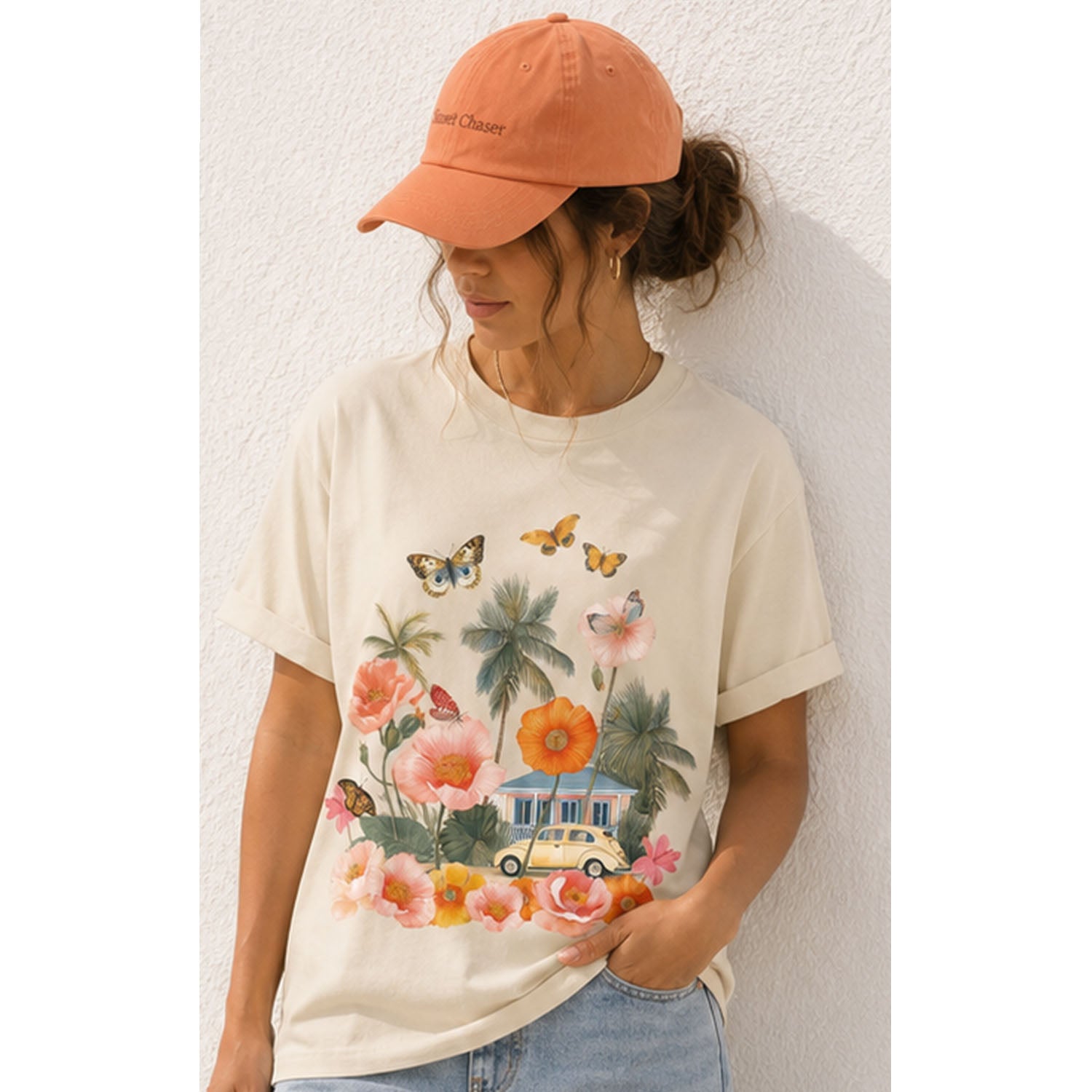 TShirt Cream - Beach House