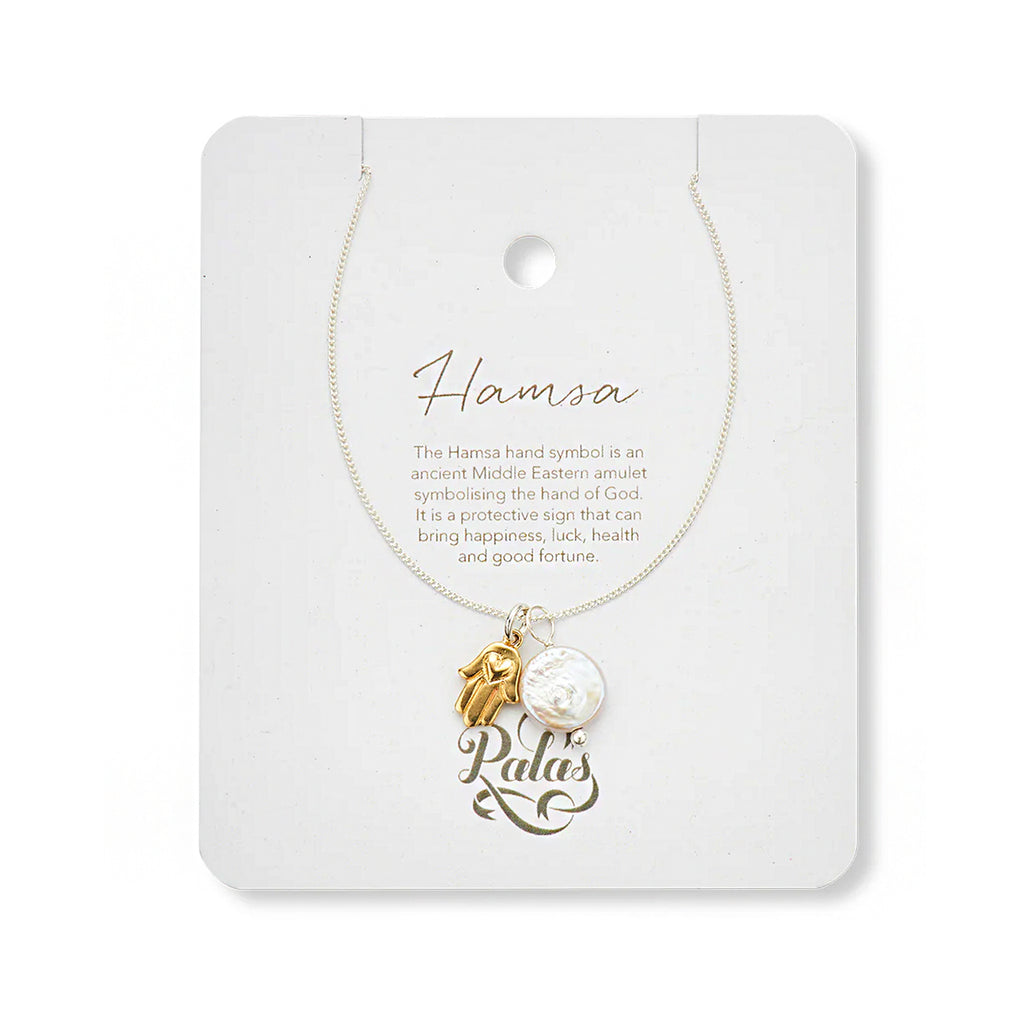 Necklace Goddess Amulet - Hamsa
