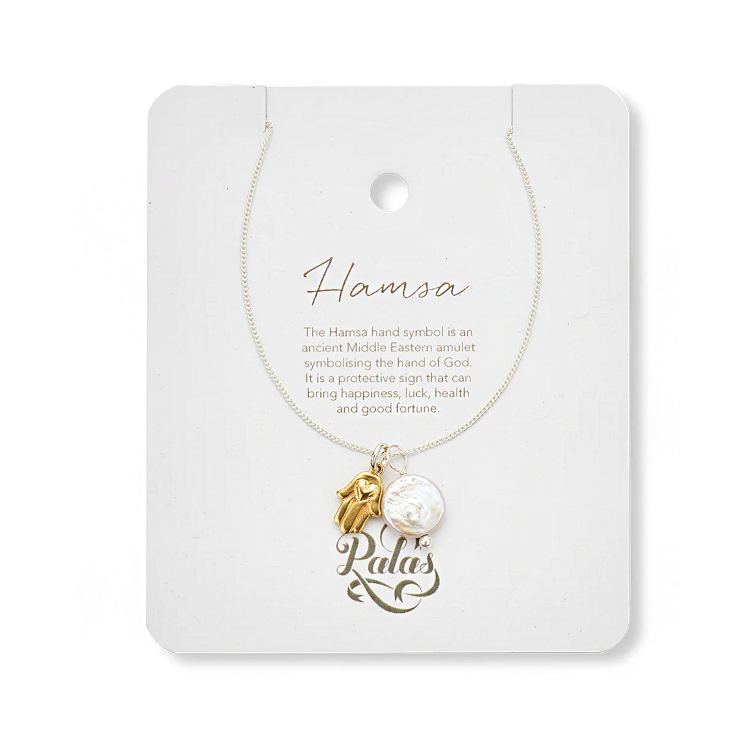 Necklace Goddess Amulet - Hamsa